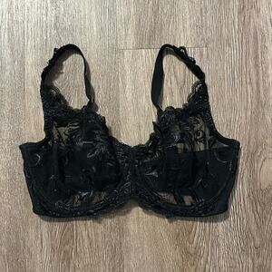 Soma Black Lace Bra